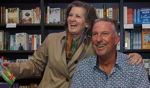 Cricket legend Ian "Beefy" Botham provided plenty of smiles when he appeared at the 2013 Cheltenham Literature Festival.